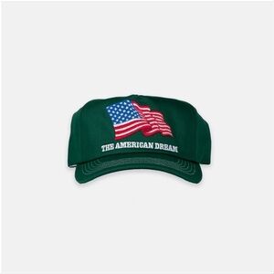 Winslow Cotton Unisex Hat American Dream Green and Red